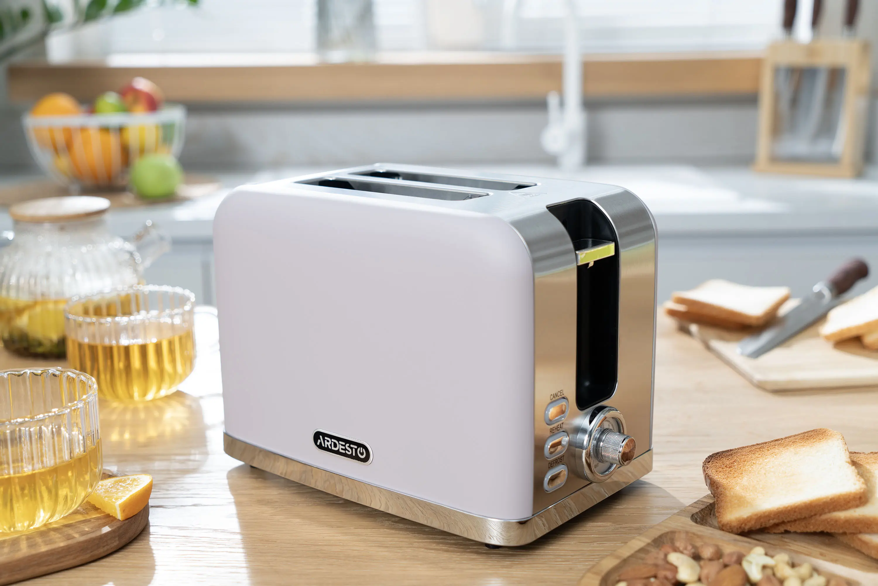 Тостер Ardesto T-F500L (Violet/Silver)