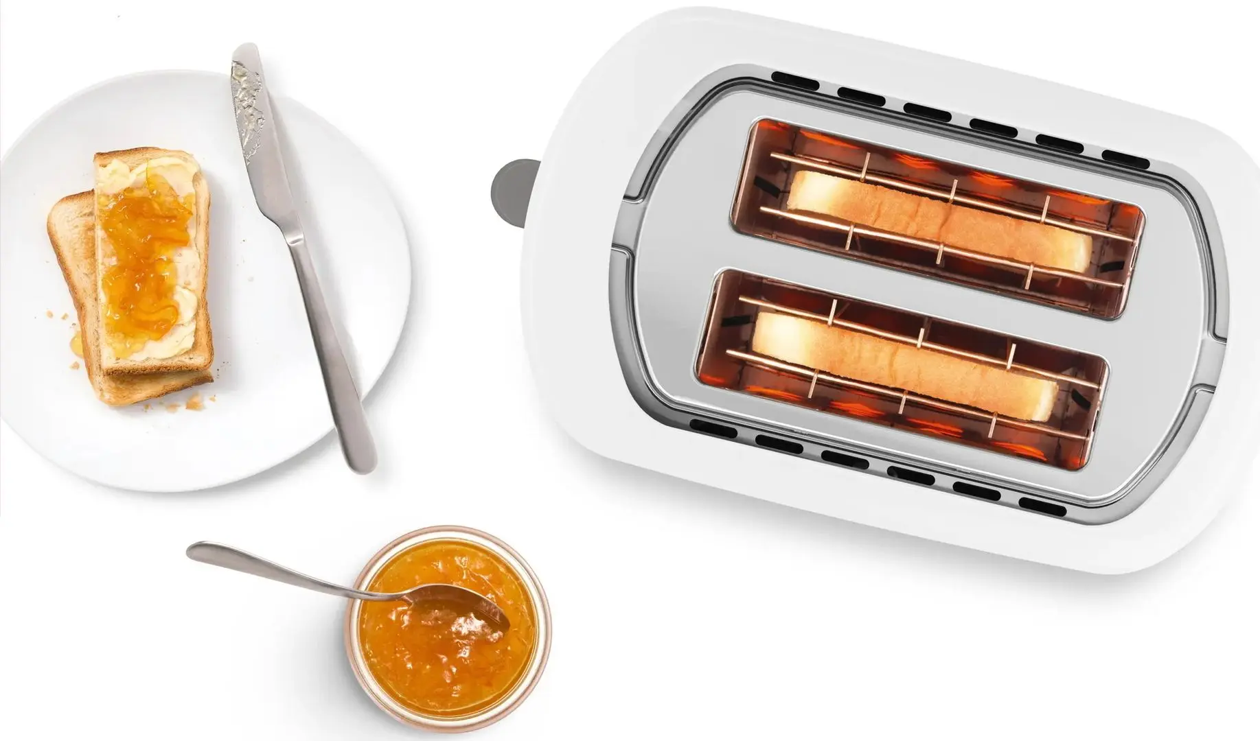 Toaster Bosch Compact TAT3A111 (White)