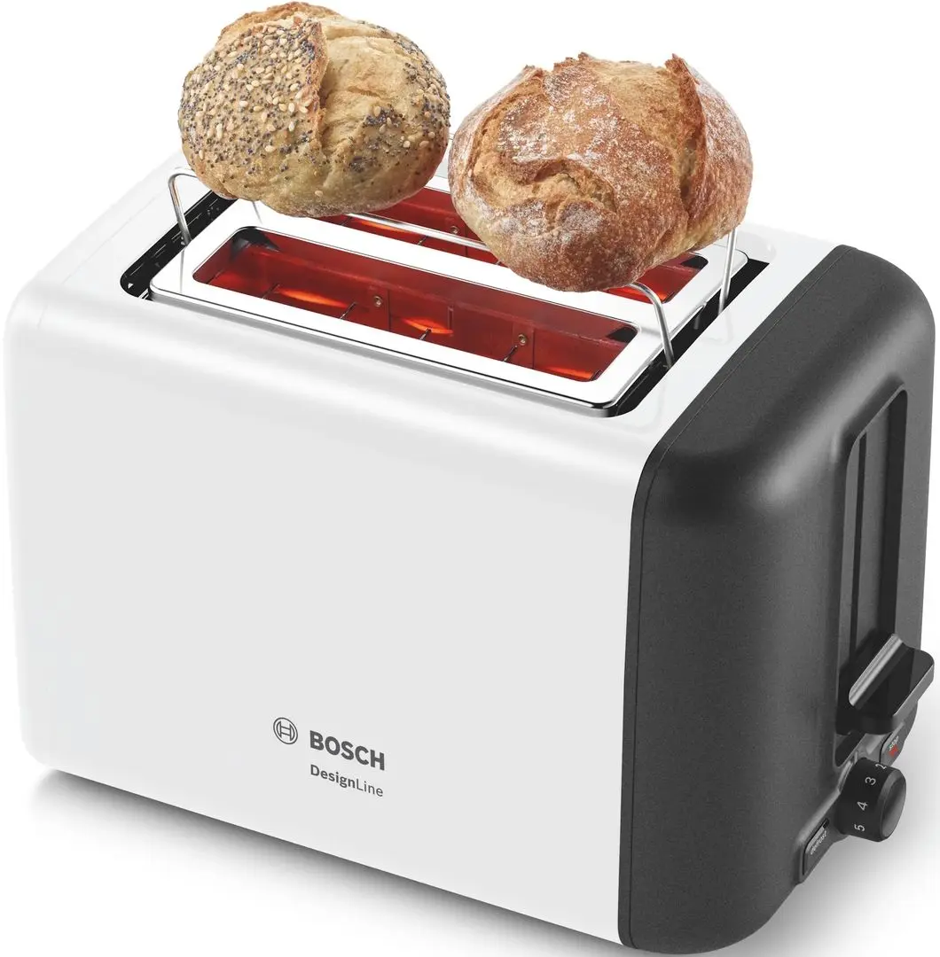 Toaster Bosch DesignLine TAT3P421 (White)