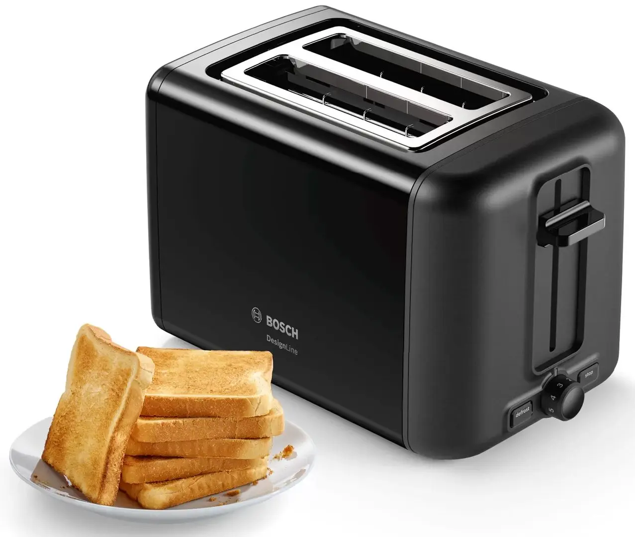Тостер Bosch DesignLine TAT3P423 (Black)