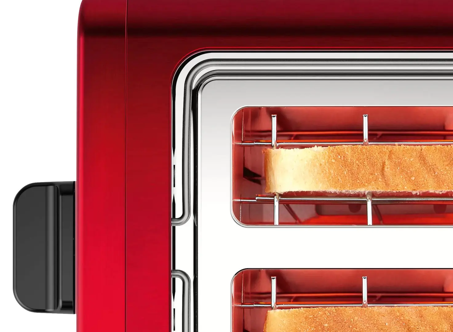 Toaster Bosch DesignLine TAT3P424 (Red/Black)