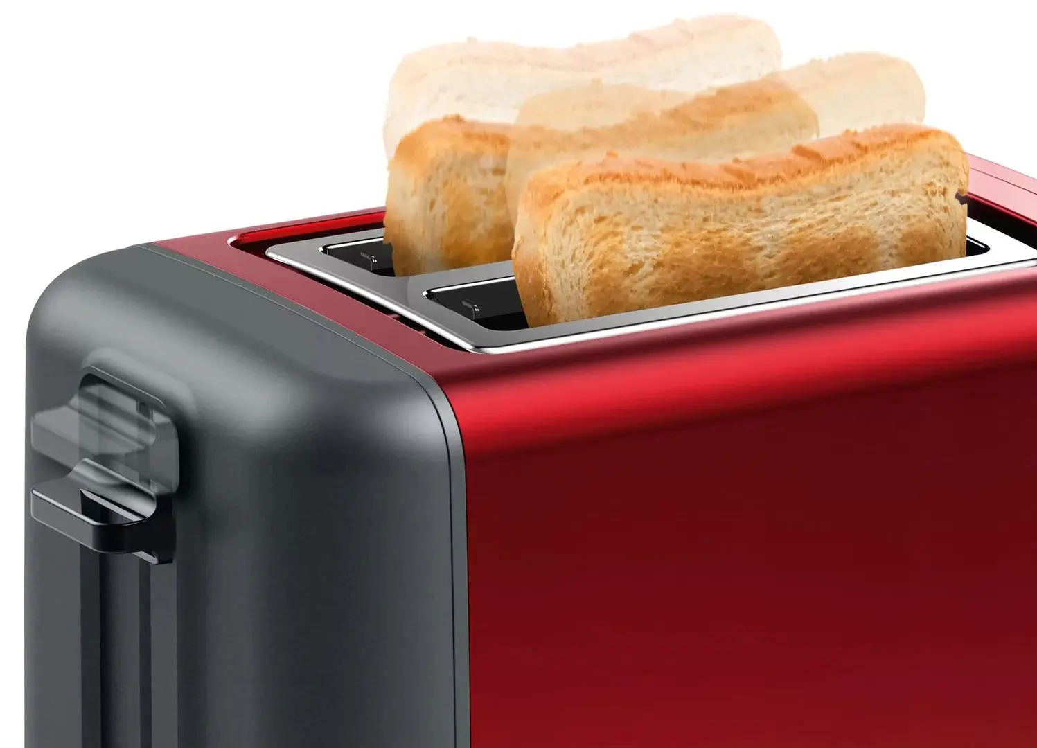 Toaster Bosch DesignLine TAT3P424 (Red/Black)