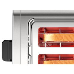 Toaster Bosch DesignLine TAT4P420 (Inox/Black) Thumb