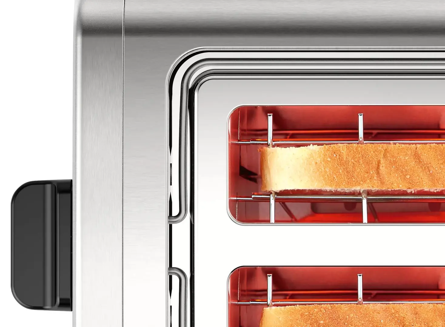 Toaster Bosch DesignLine TAT4P420 (Inox/Black) - 5
