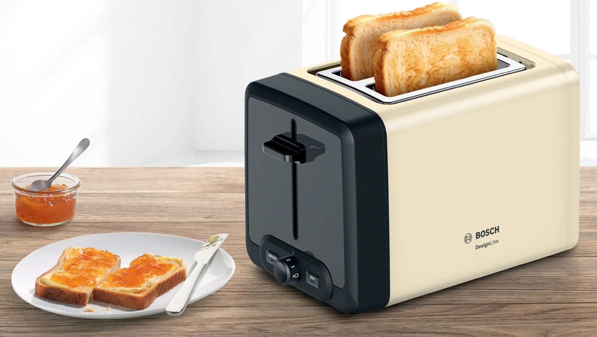 Toaster Bosch DesignLine TAT4P427 (Beige)
