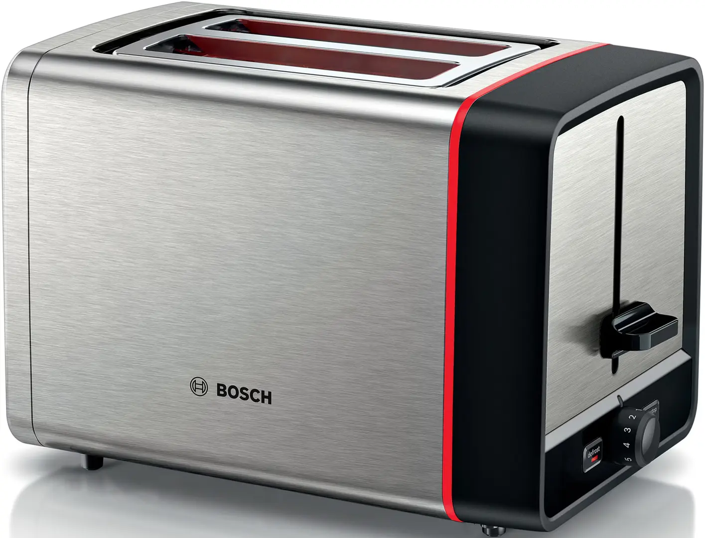 Тостер Bosch MyMoment TAT6M420 (Inox/Black/Red)