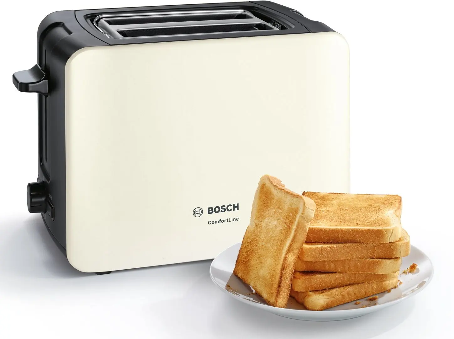 Toaster Bosch TAT6A117 (Beige/Black) - 2