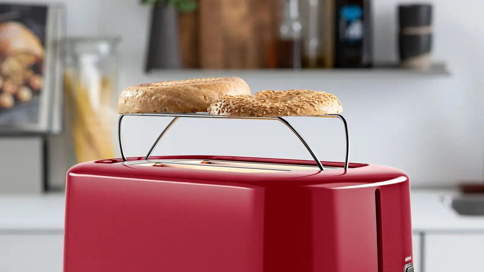 Toaster Bosch TAT6A514 (Red/Inox)