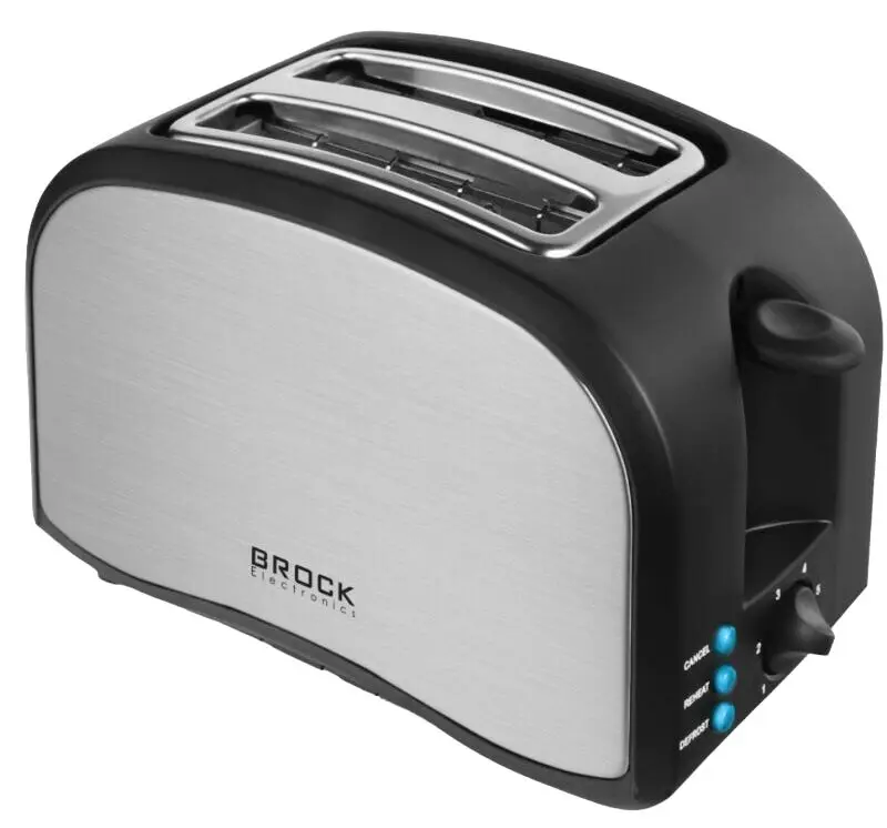 Toaster Brock BT 1003 SS (Inox/Black)