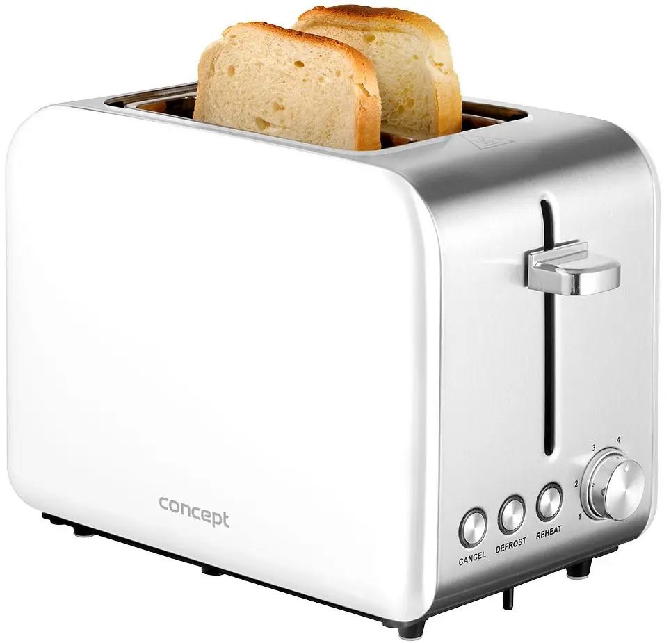 Toaster Concept TE2051 (Inox/White) - 5