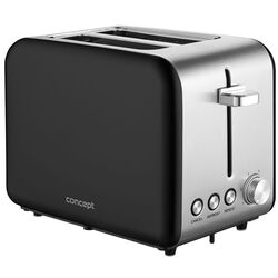 Toaster Concept TE2052 (Black/Inox)