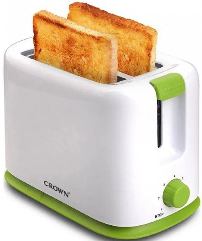 Toaster Crown CT-710WG (White/Green)