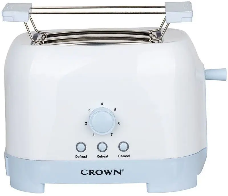 Toaster Crown CT-720BW (White/Blue)