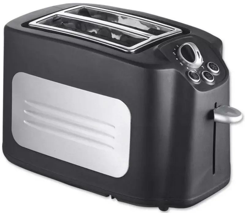 Toaster Crown TBX-71/CT-801 (Black/White)