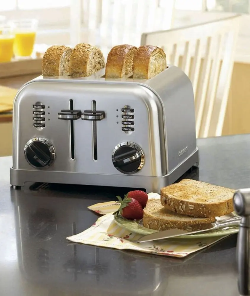 Prajitor de paine Cuisinart CPT180E (Inox) - 5