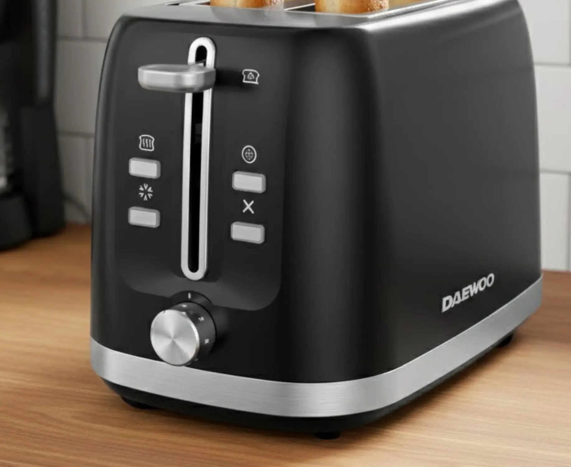 Тостер Daewoo SDA DBT280B (Black) - 2