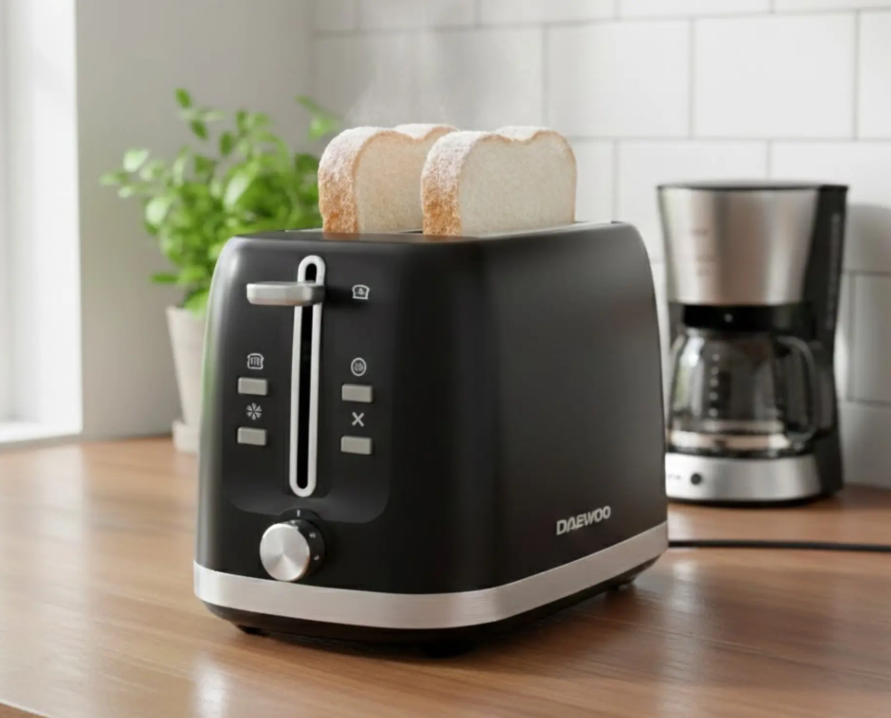 Тостер Daewoo SDA DBT280B (Black) - 5
