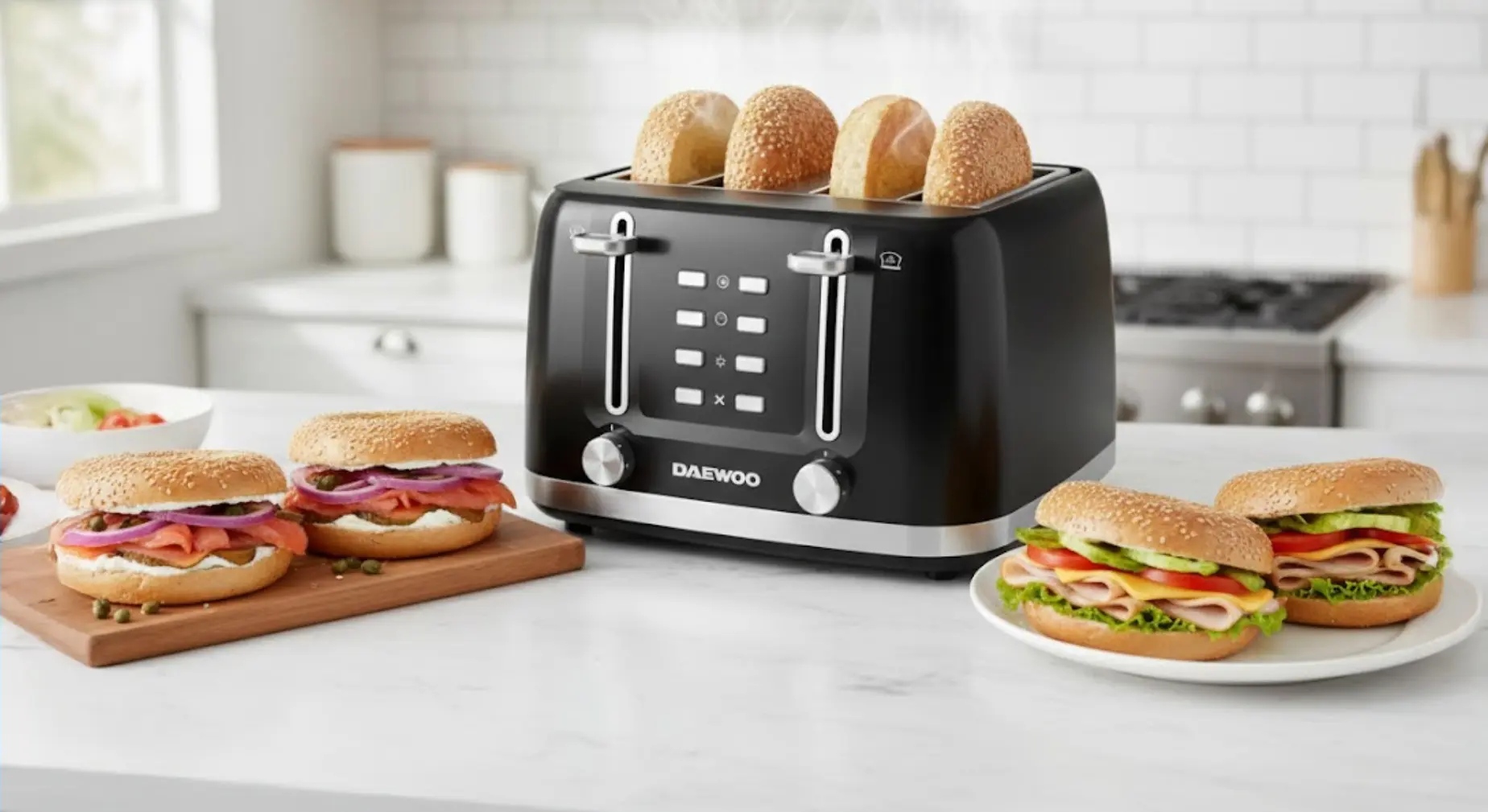 Тостер Daewoo SDA DBT4160B (Black) - 5