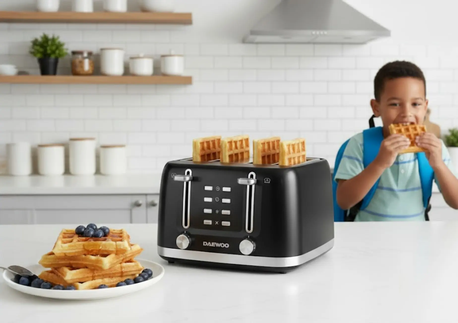 Тостер Daewoo SDA DBT4160B (Black) - 6