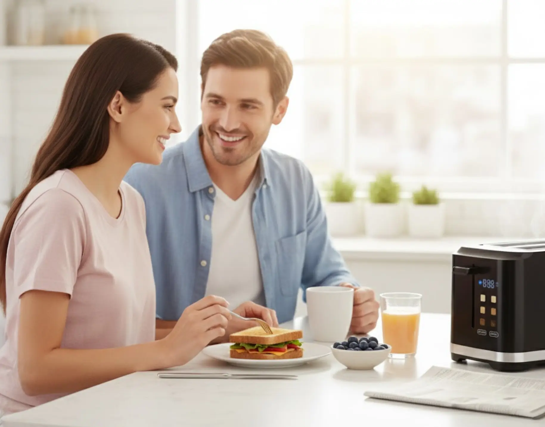 Prajitor de paine Daewoo SDA DBTCT80B (Black) - 3