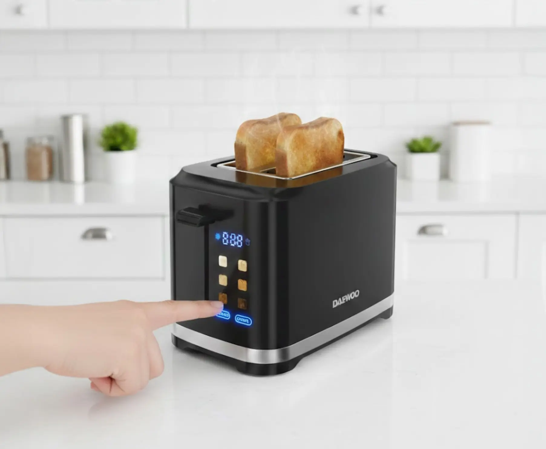 Prajitor de paine Daewoo SDA DBTCT80B (Black) - 5