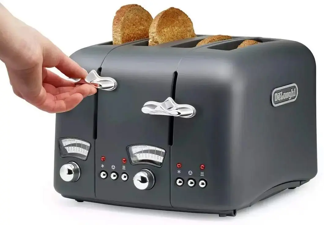 Тостер Delonghi Argento Silva CT04.GY (Grey)