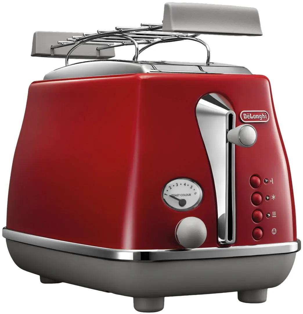 Тостер DeLonghi Icona Capitals CTOC2103.R (Tokyo Red)