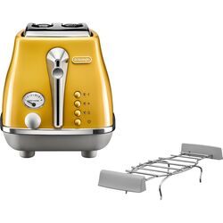 Тостер DeLonghi Icona Capitals CTOC2103.Y (New York Yellow) Thumb
