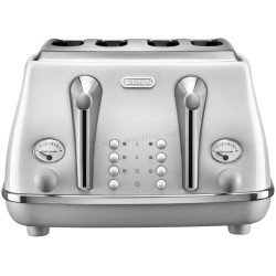 Тостер DeLonghi Icona Capitals CTOC4003W (White)