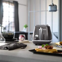 Тостер DeLonghi Icona Metallics CTOT2103.GY (Grey) Thumb