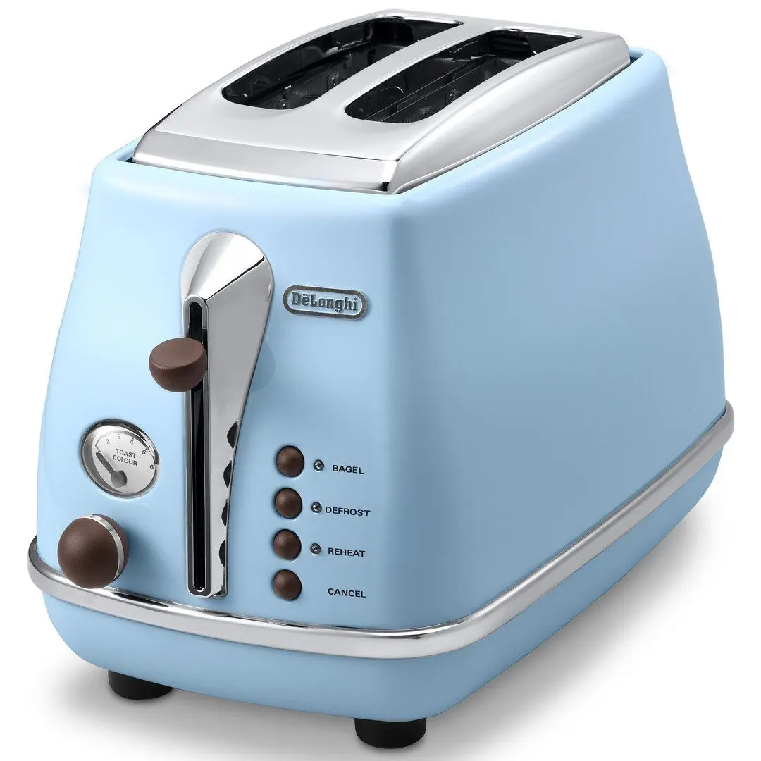 Toaster DeLonghi Icona Vintage CTOV2103.AZ (Azure) - 2