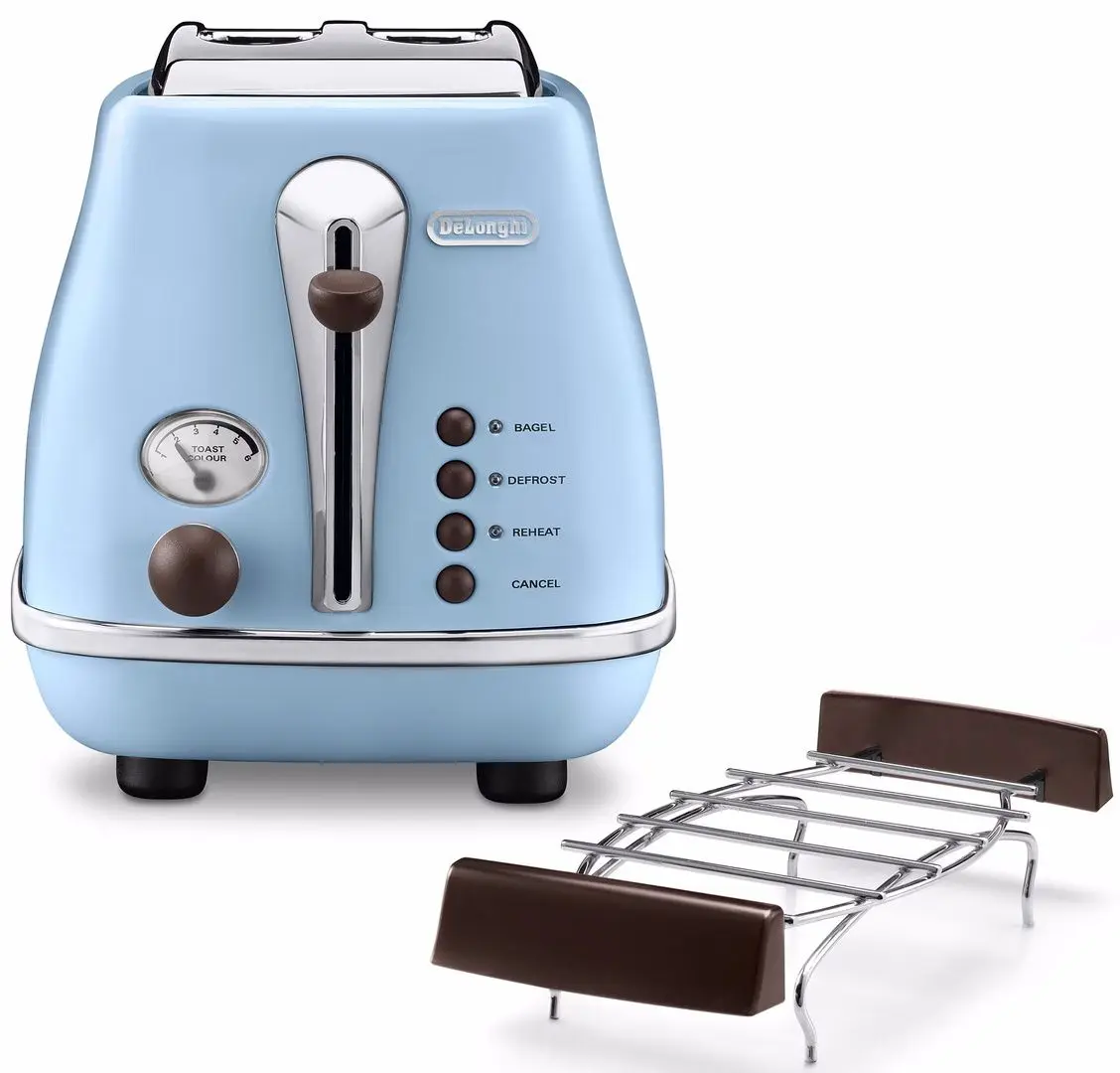 Toaster DeLonghi Icona Vintage CTOV2103.AZ (Azure) - 6