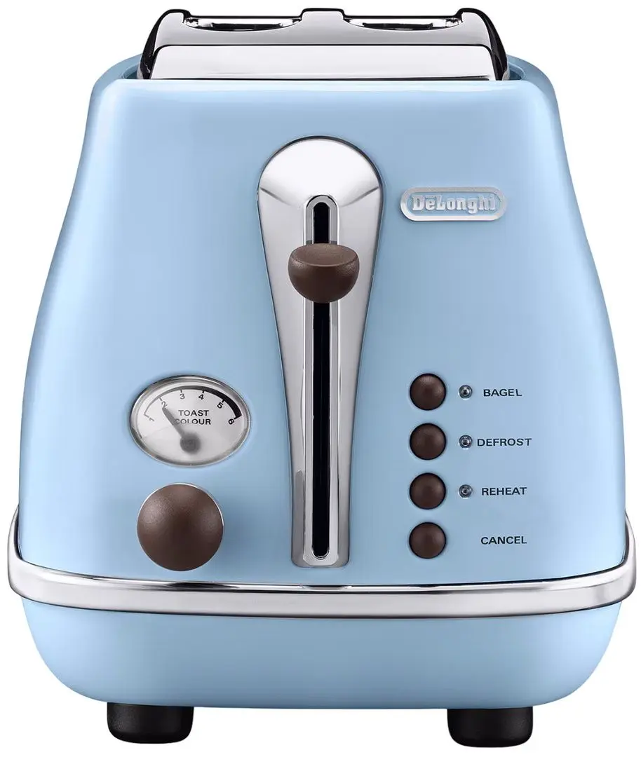 Toaster DeLonghi Icona Vintage CTOV2103.AZ (Azure)