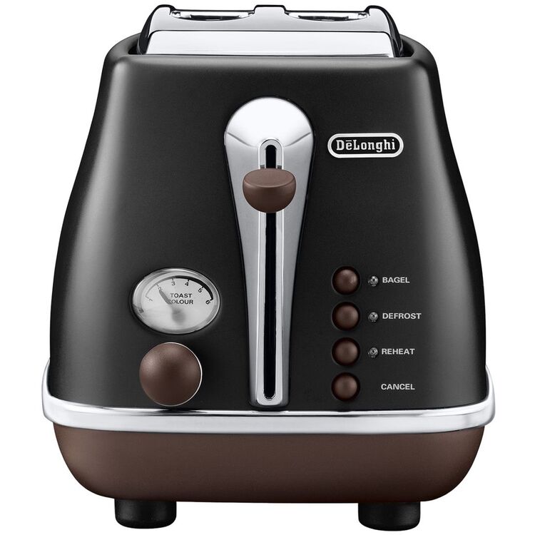 Тостер DeLonghi Icona Vintage CTOV2103.BK (Black) купить в Кишиневе ...