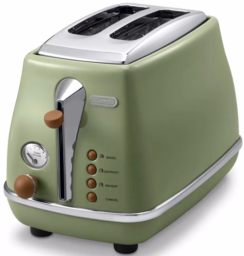 Toaster DeLonghi Icona Vintage CTOV2103.GR (Green) - 6
