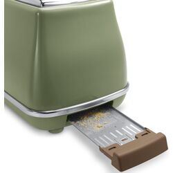 Toaster DeLonghi Icona Vintage CTOV2103.GR (Green) Thumb