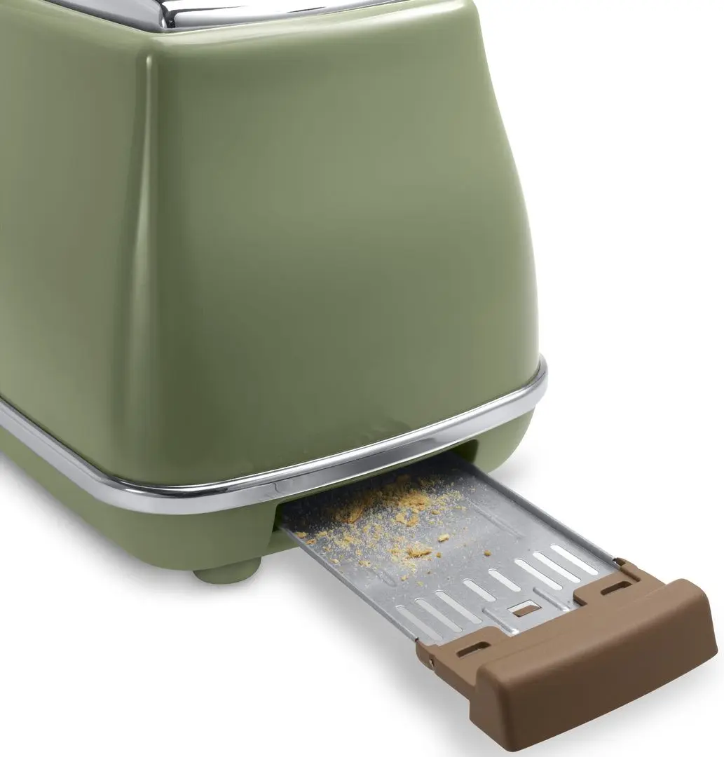 Toaster DeLonghi Icona Vintage CTOV2103.GR (Green) - 3