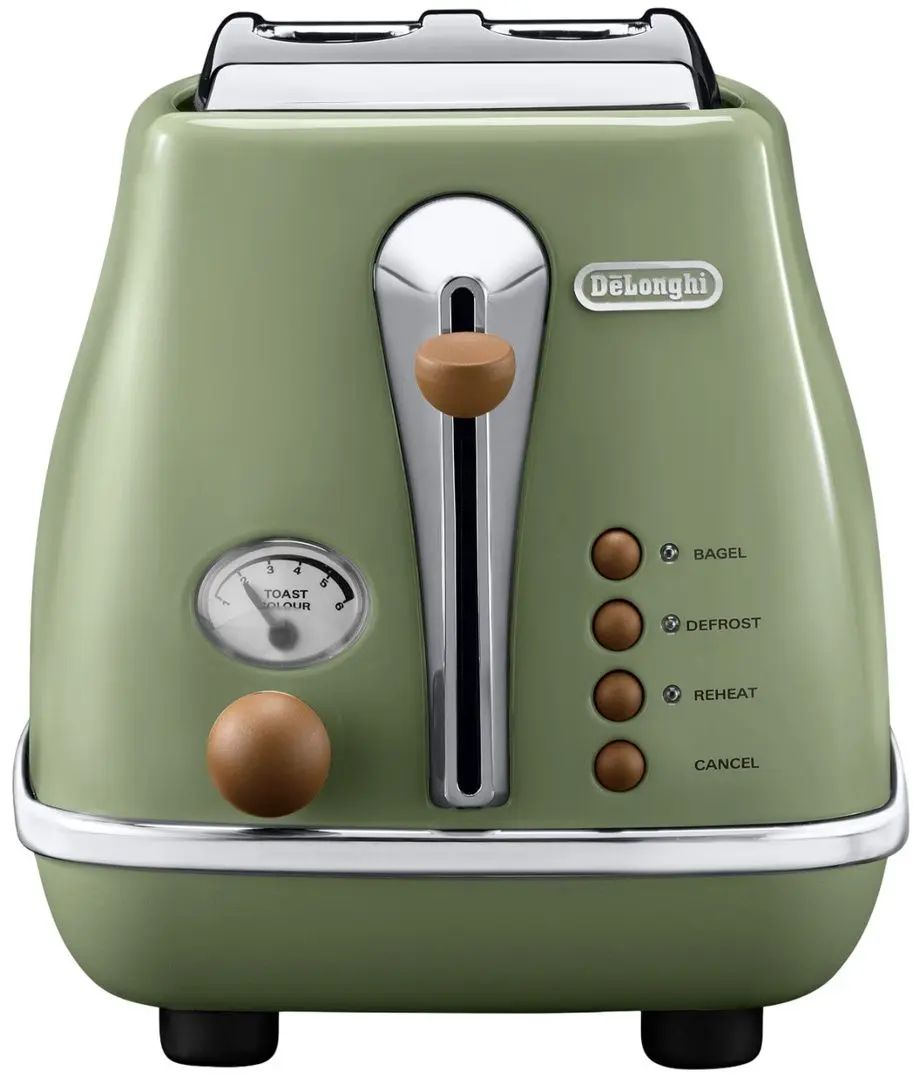 Toaster DeLonghi Icona Vintage CTOV2103.GR (Green)
