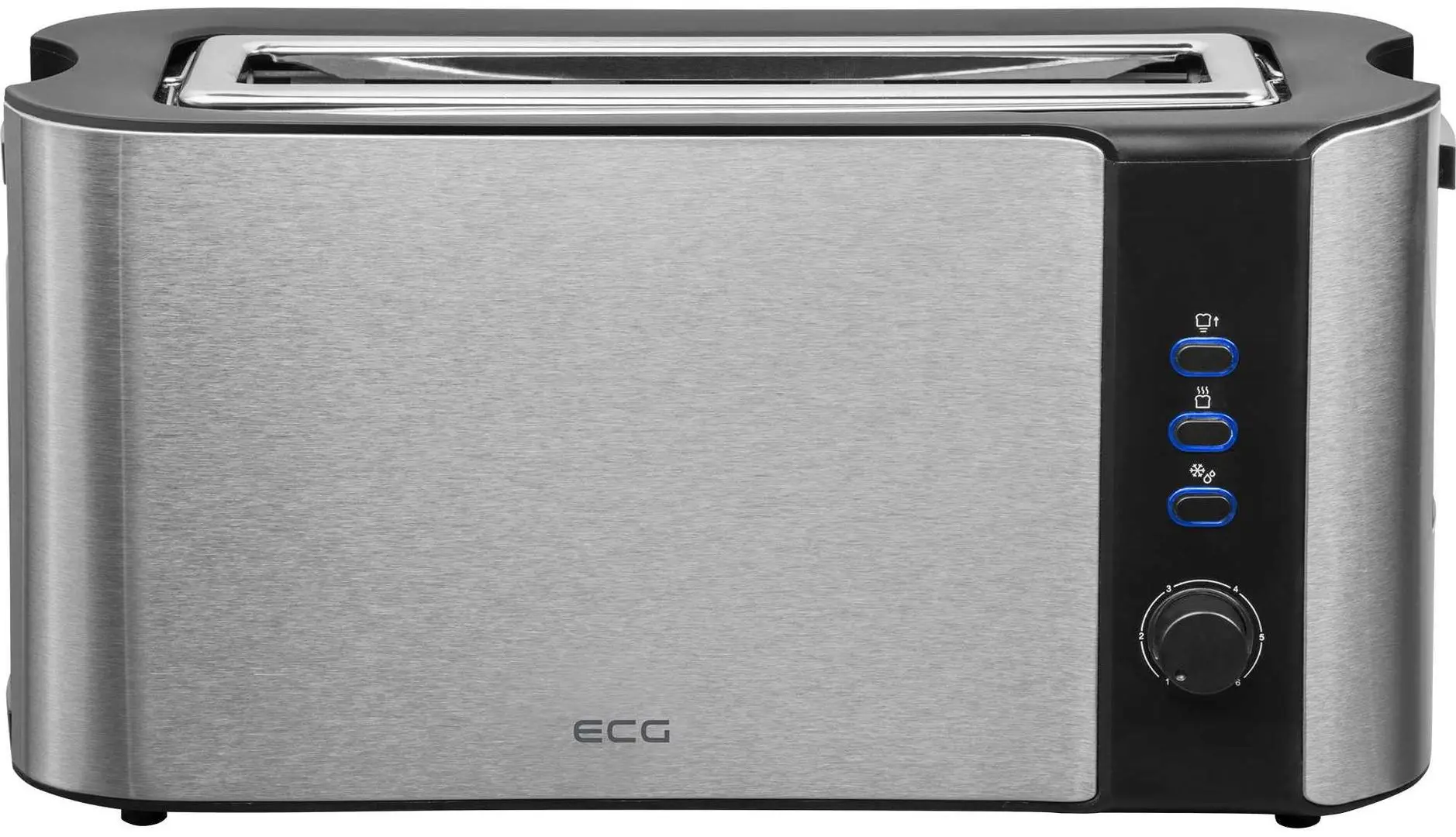 Тостер ECG ST 10630 (Inox/Black)