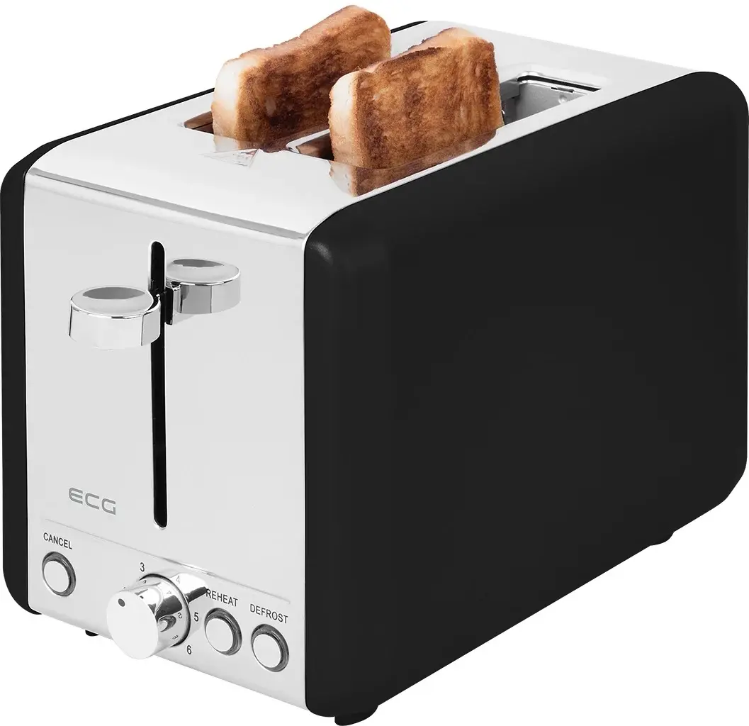Тостер ECG ST 2708 Tradizione (Nero)