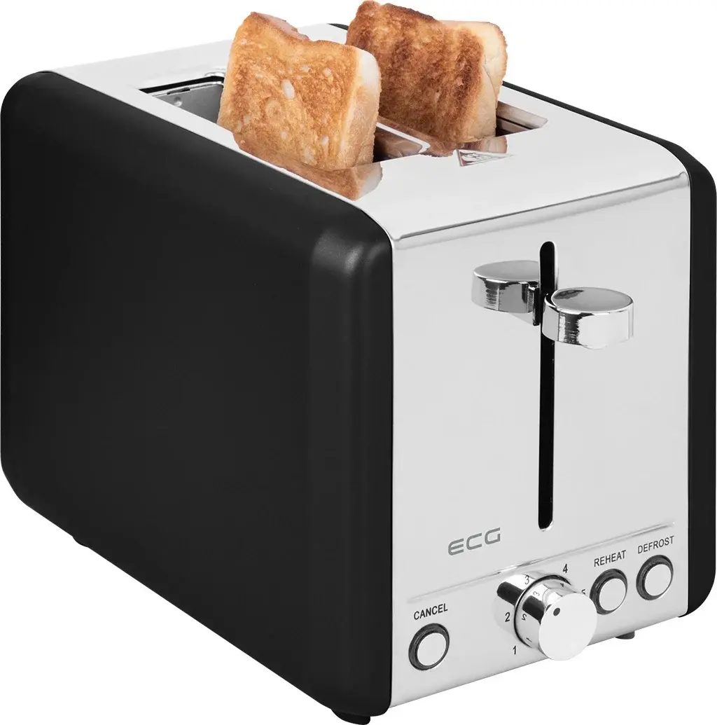Тостер ECG ST 2708 Tradizione (Nero)