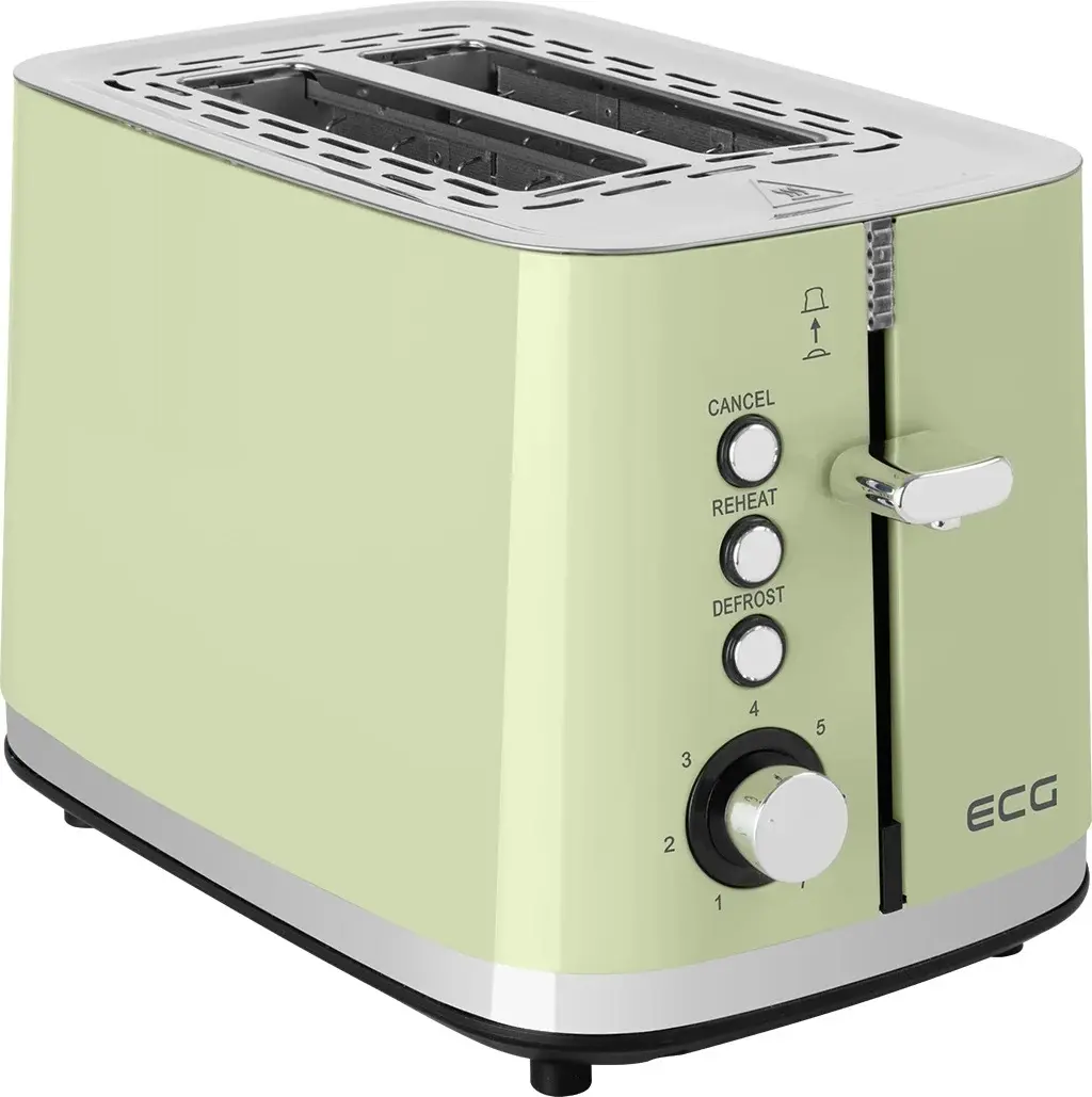 Toaster ECG ST 2766 Vintage (Olive)