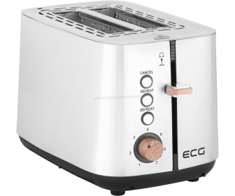 Toaster ECG ST 2767 Timber (White)