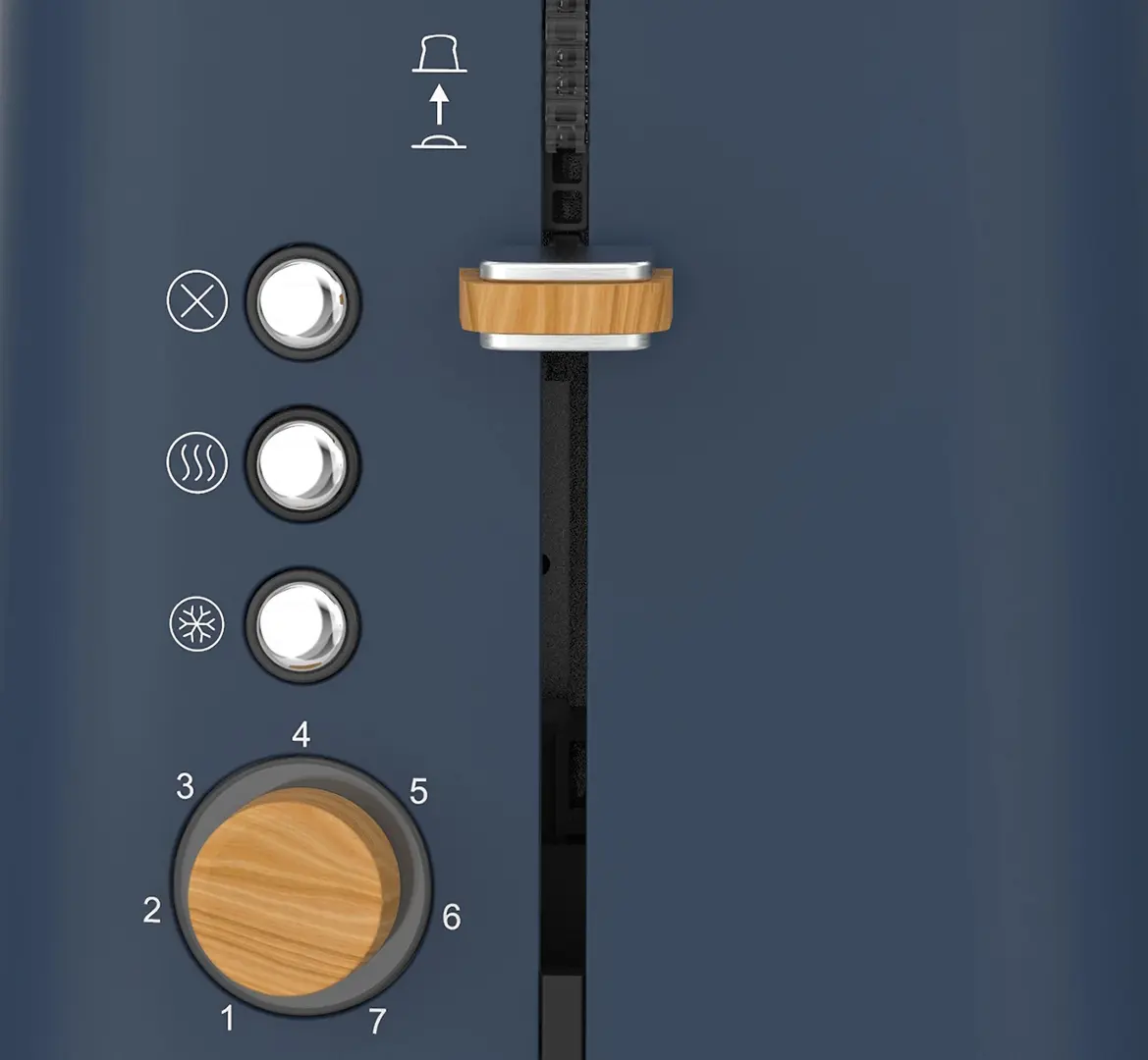 Toaster ECG ST 2768 Timber (Petrol)