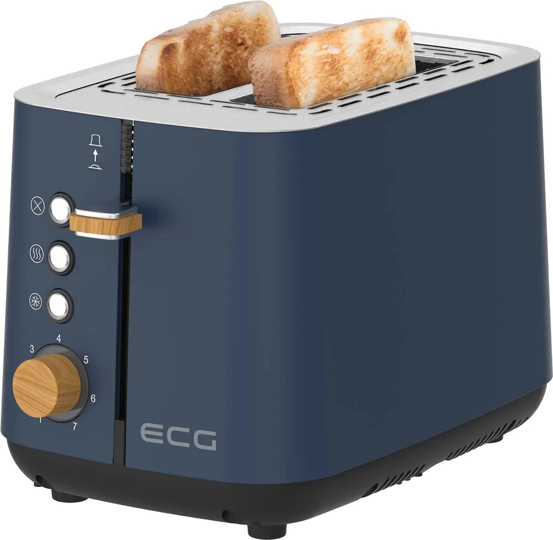 Toaster ECG ST 2768 Timber (Petrol)