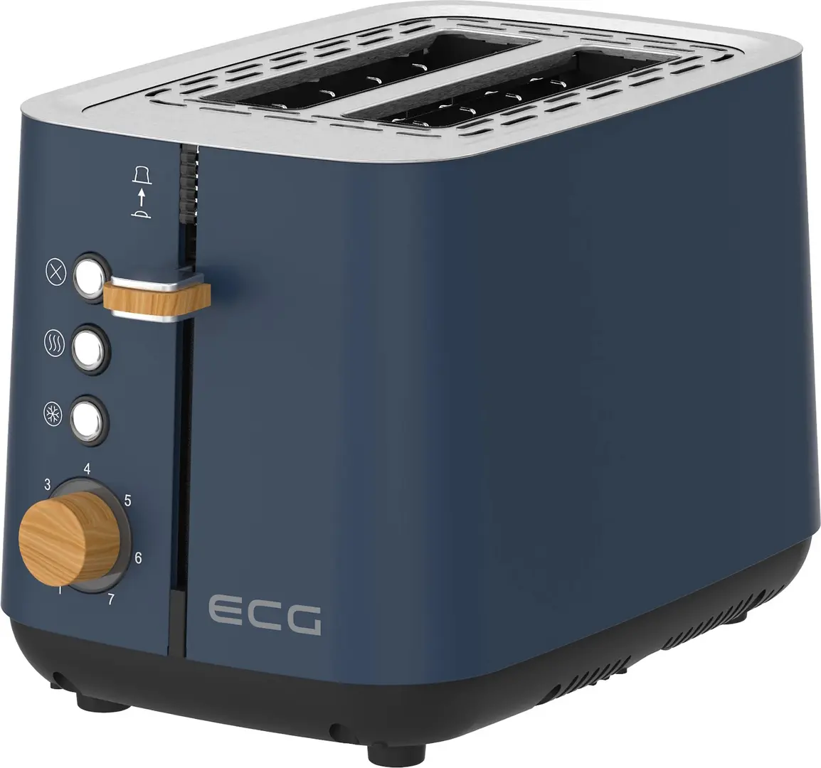 Toaster ECG ST 2768 Timber (Petrol)