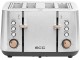 Toaster ECG ST 4767 Timber (Inox/Black)