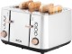 Toaster ECG ST 4767 Timber (Inox/Black)