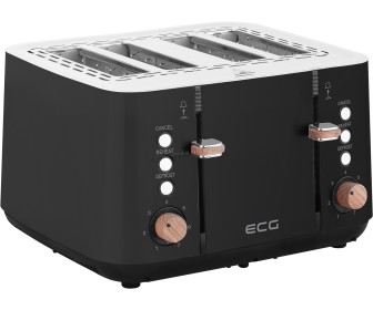 Toaster ECG ST 4768 Timber (Black)