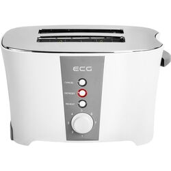 Toaster ECG ST 818 (White/Gray)